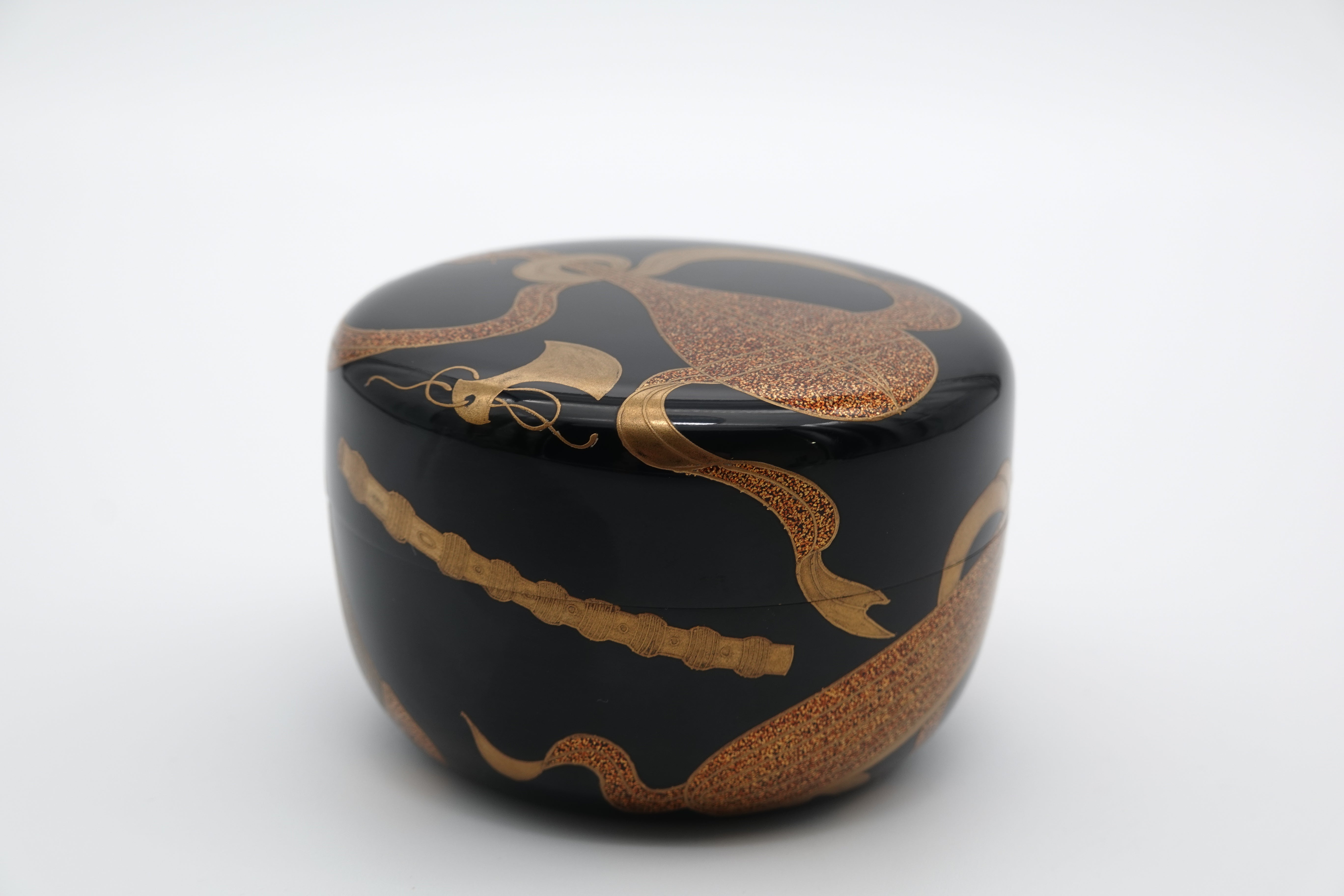 三浦竹泉（みうら ちくせん）祥瑞金彩砂金袋水指（しょんずいきんさい