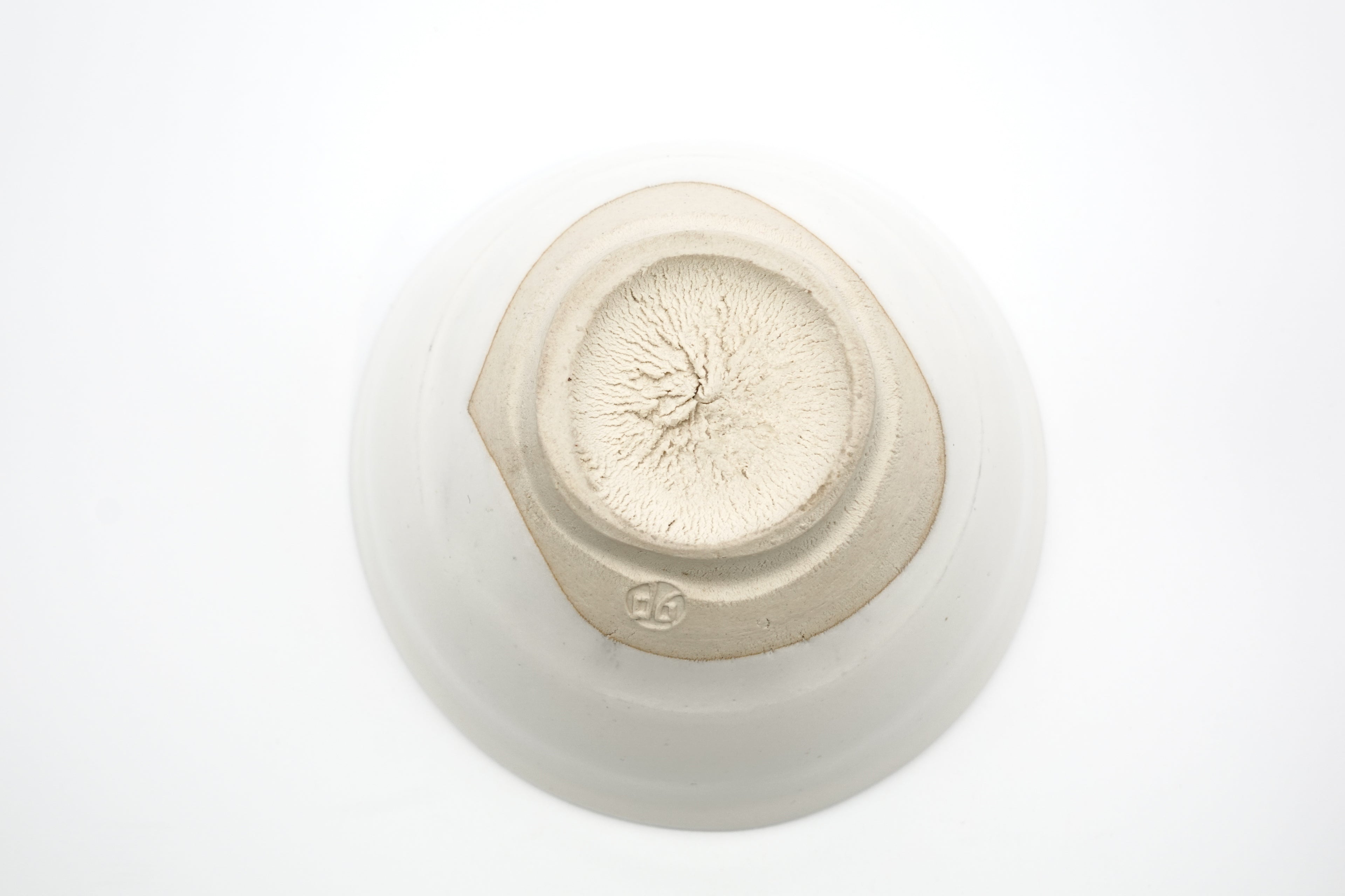 清水 卯一　白釉茶盌