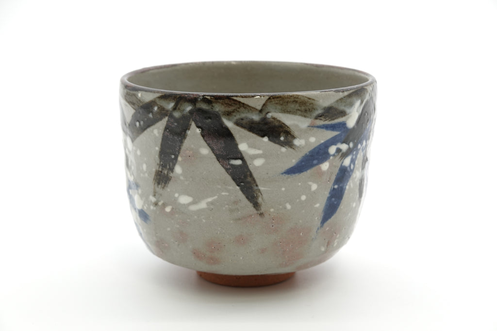 十六代 永楽善五郎（即全）　乾山写雪竹茶碗