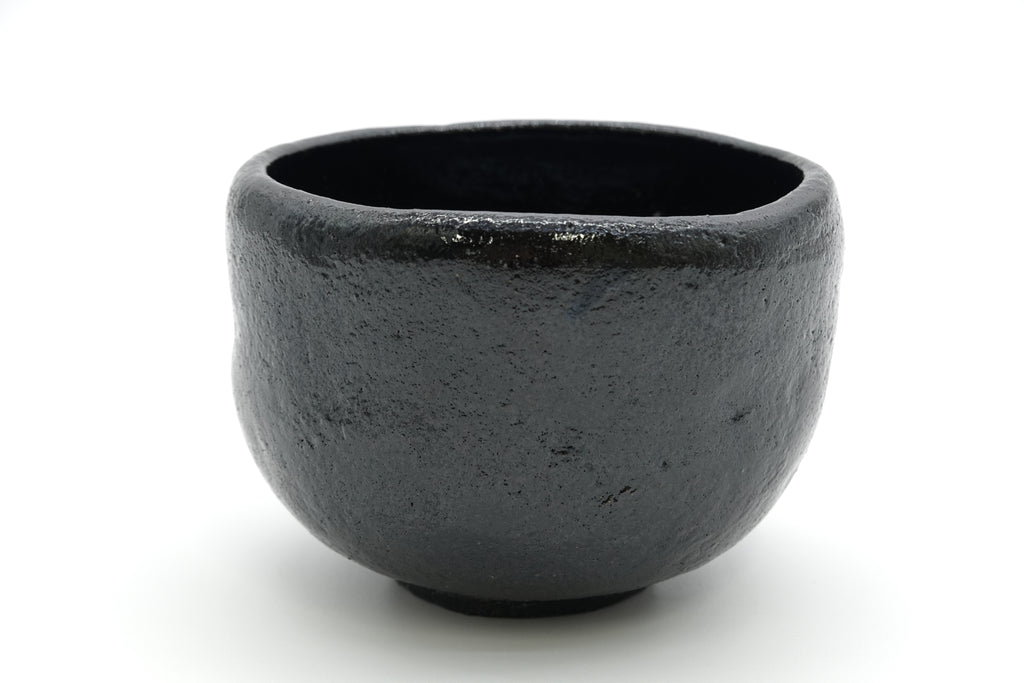 大樋 年雄　大樋黒釉茶碗