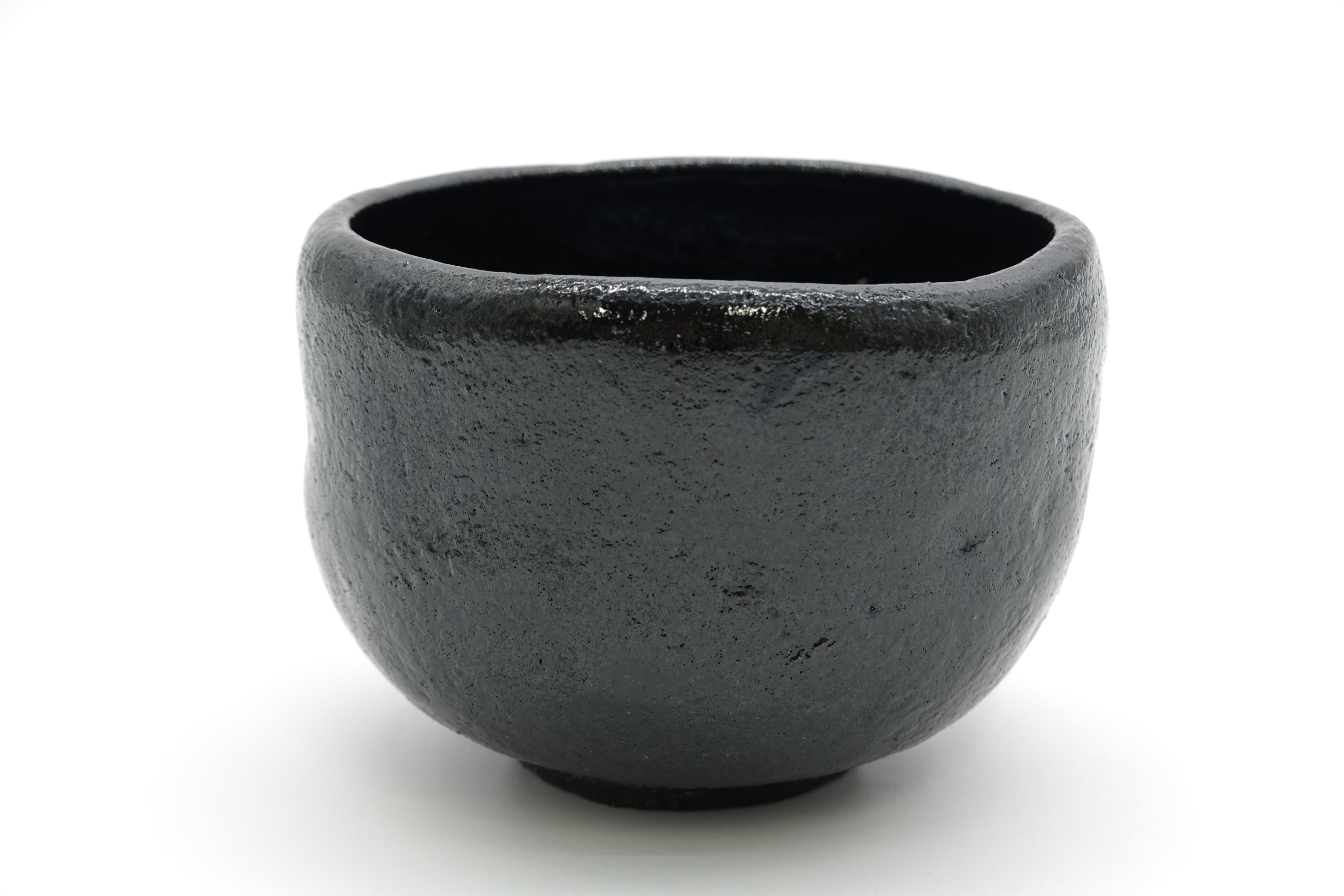 大樋 年雄　大樋黒釉茶碗