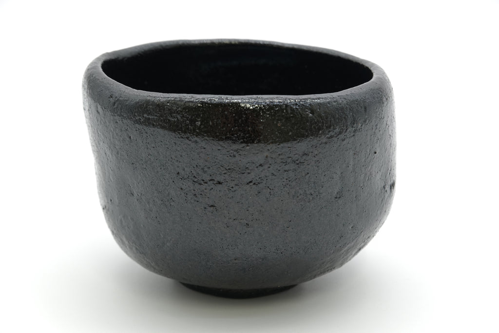 大樋 年雄　大樋黒釉茶碗