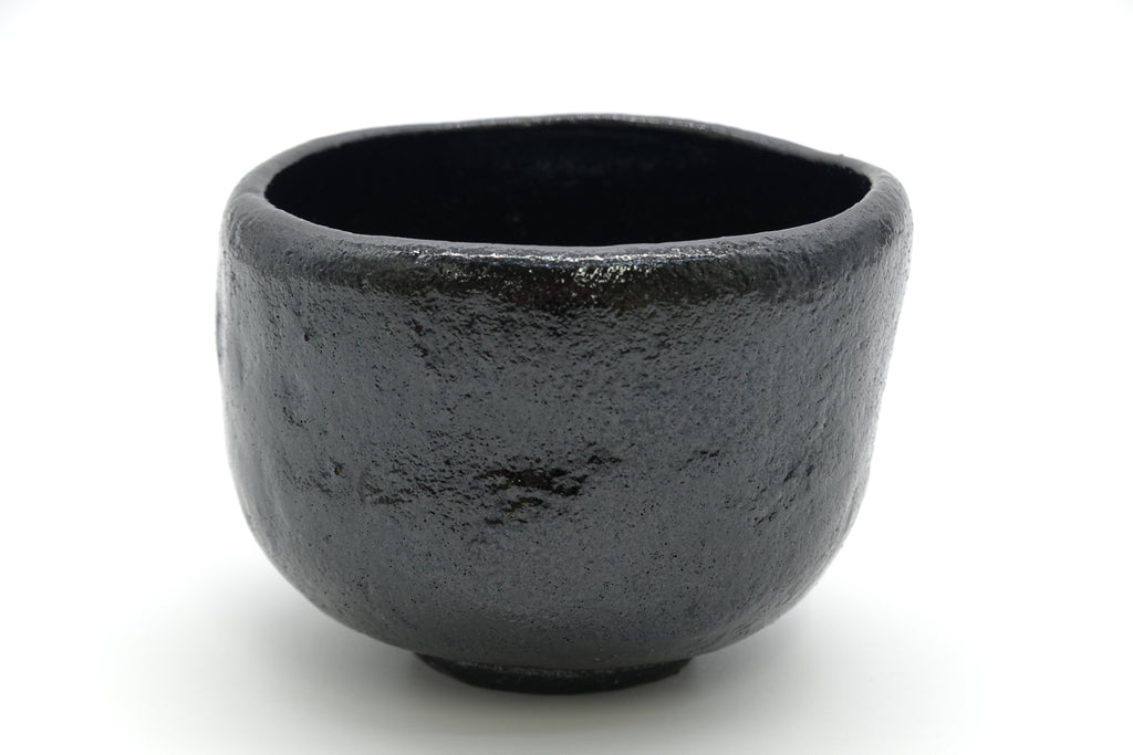 大樋 年雄　大樋黒釉茶碗