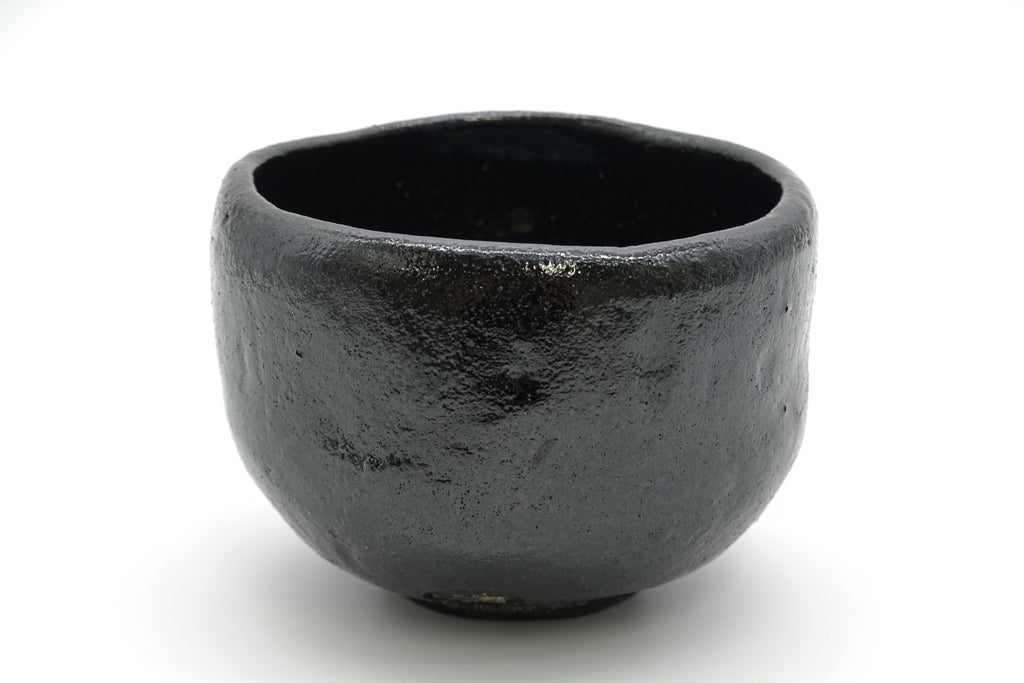 大樋 年雄　大樋黒釉茶碗