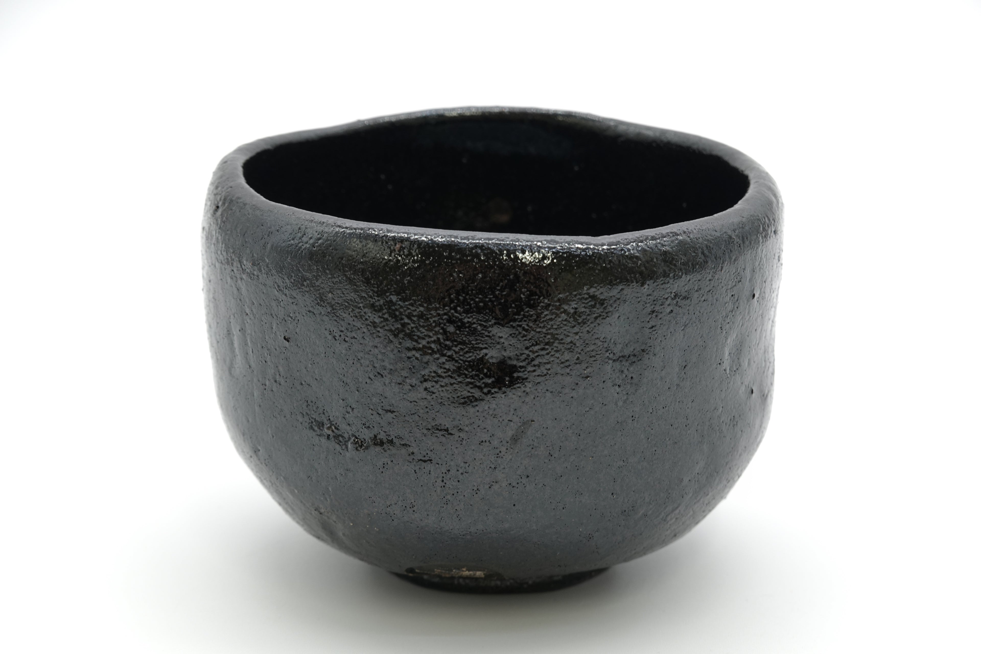 大樋 年雄　大樋黒釉茶碗