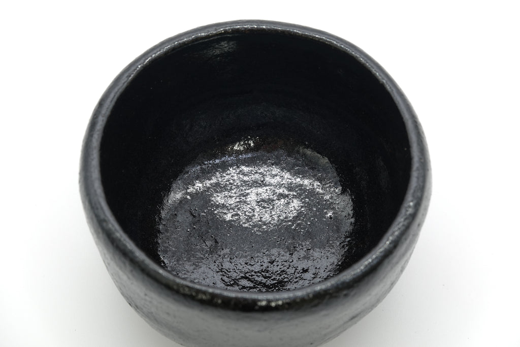 大樋 年雄　大樋黒釉茶碗