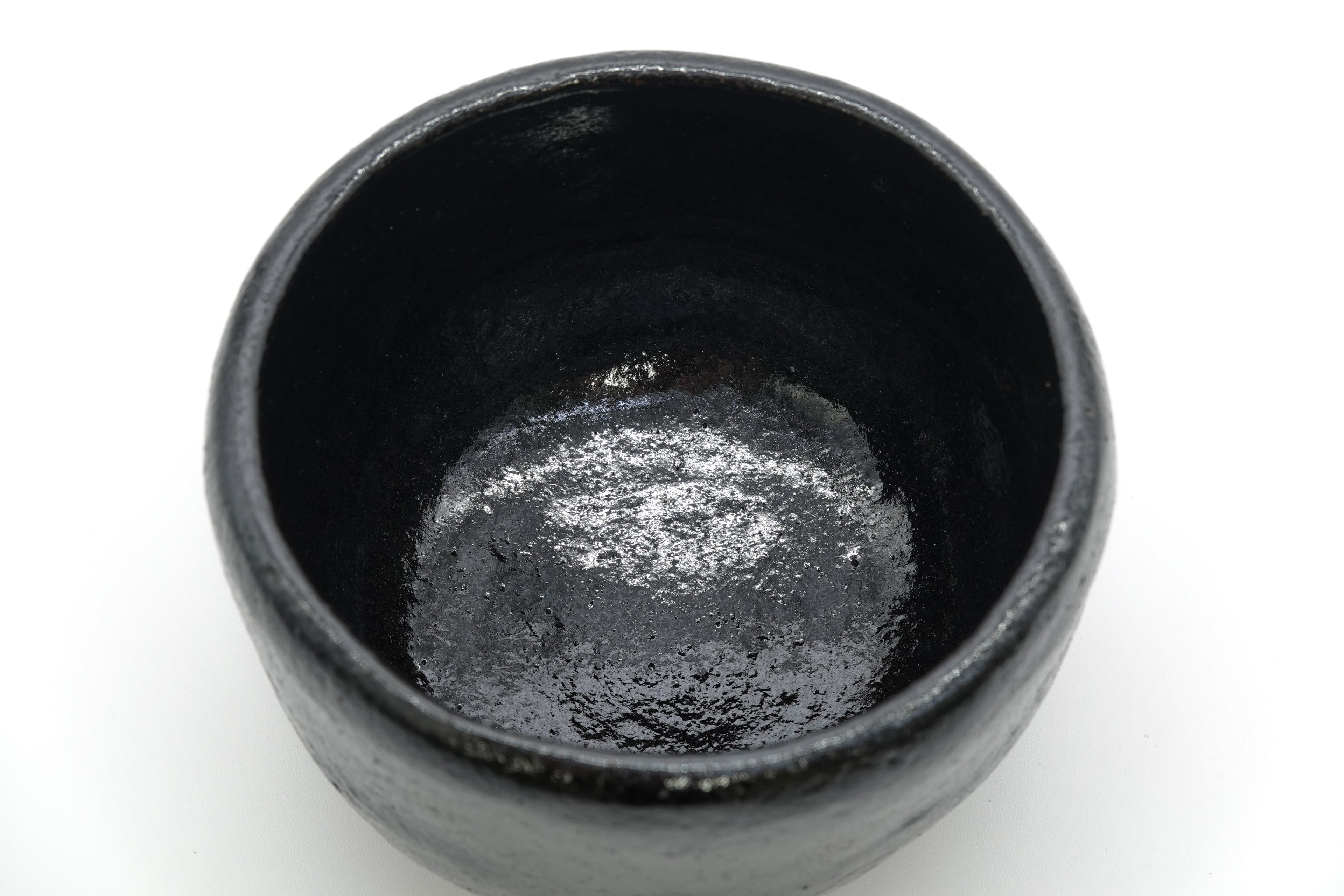 大樋 年雄　大樋黒釉茶碗