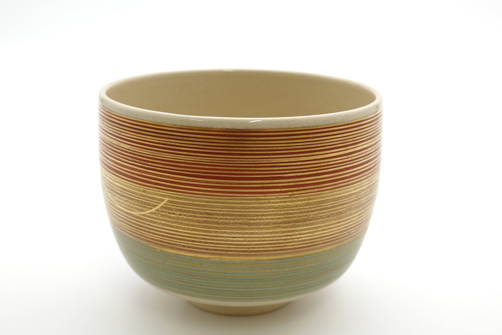 十六代 永楽善五郎（即全）　壬子糸ぐるま茶碗