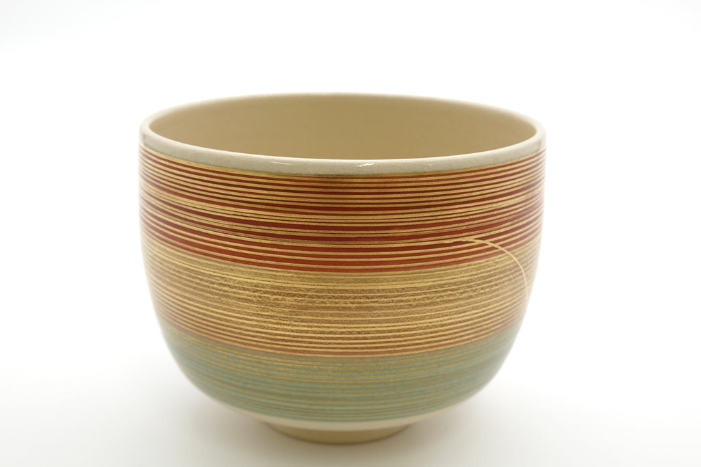 十六代 永楽善五郎（即全）　壬子糸ぐるま茶碗