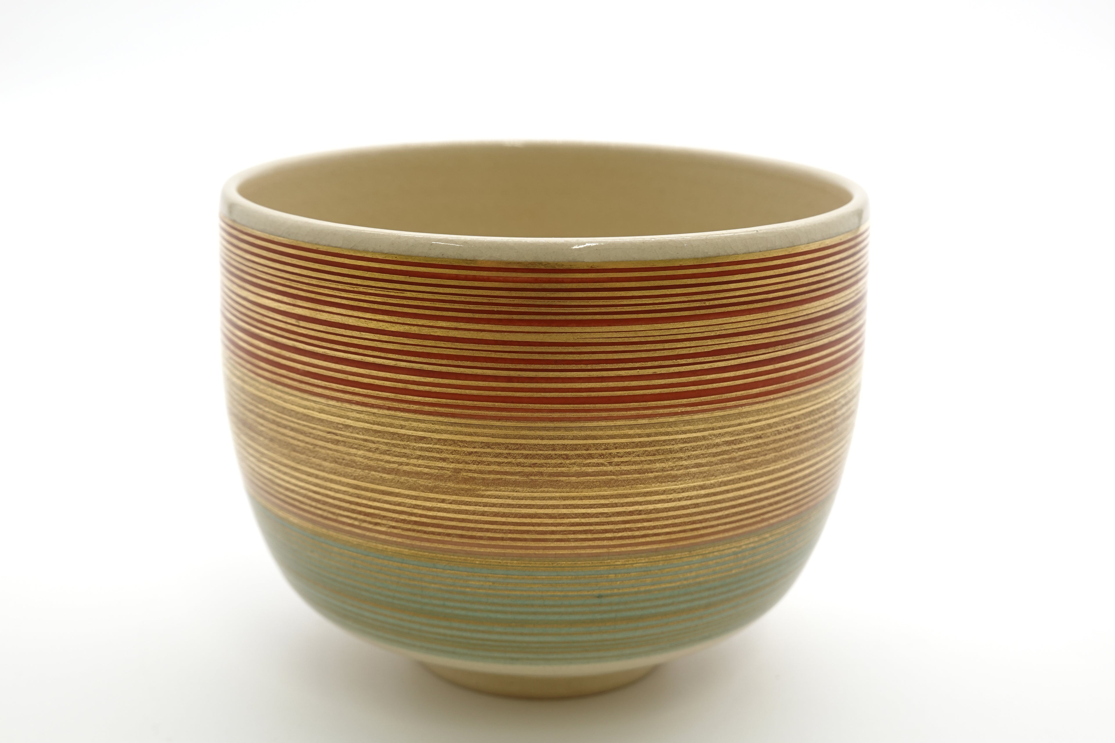 十六代 永楽善五郎（即全）　壬子糸ぐるま茶碗