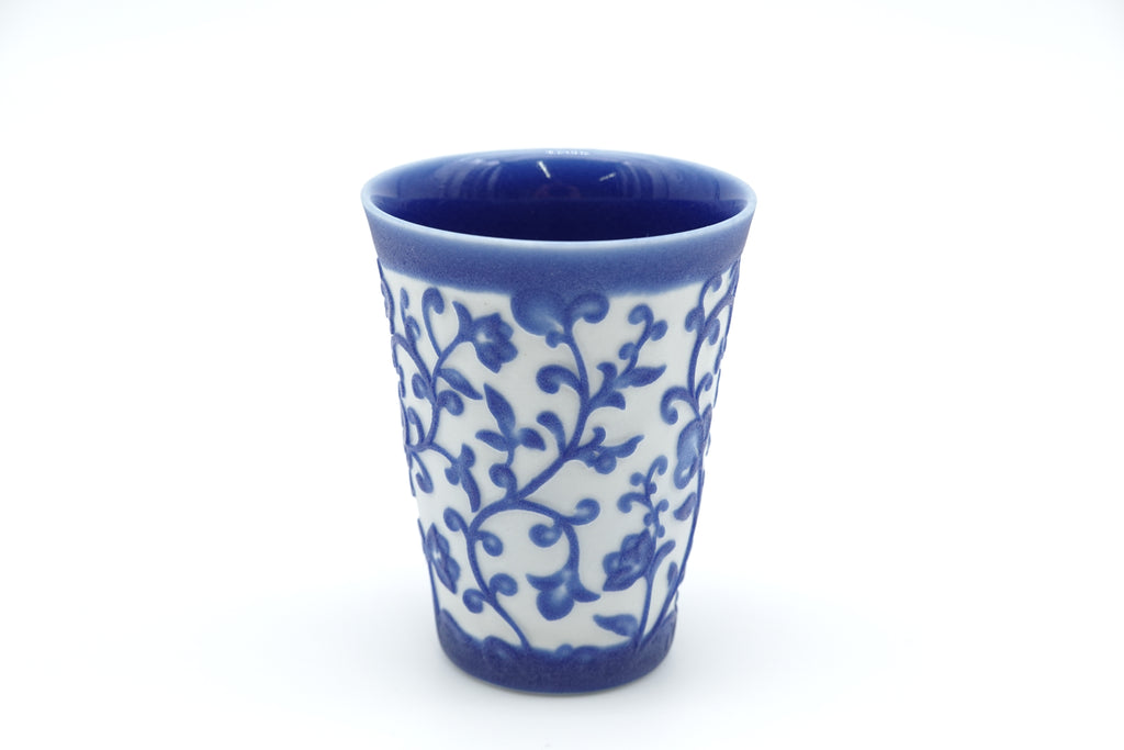 石橋 裕史　彩刻磁酒器
