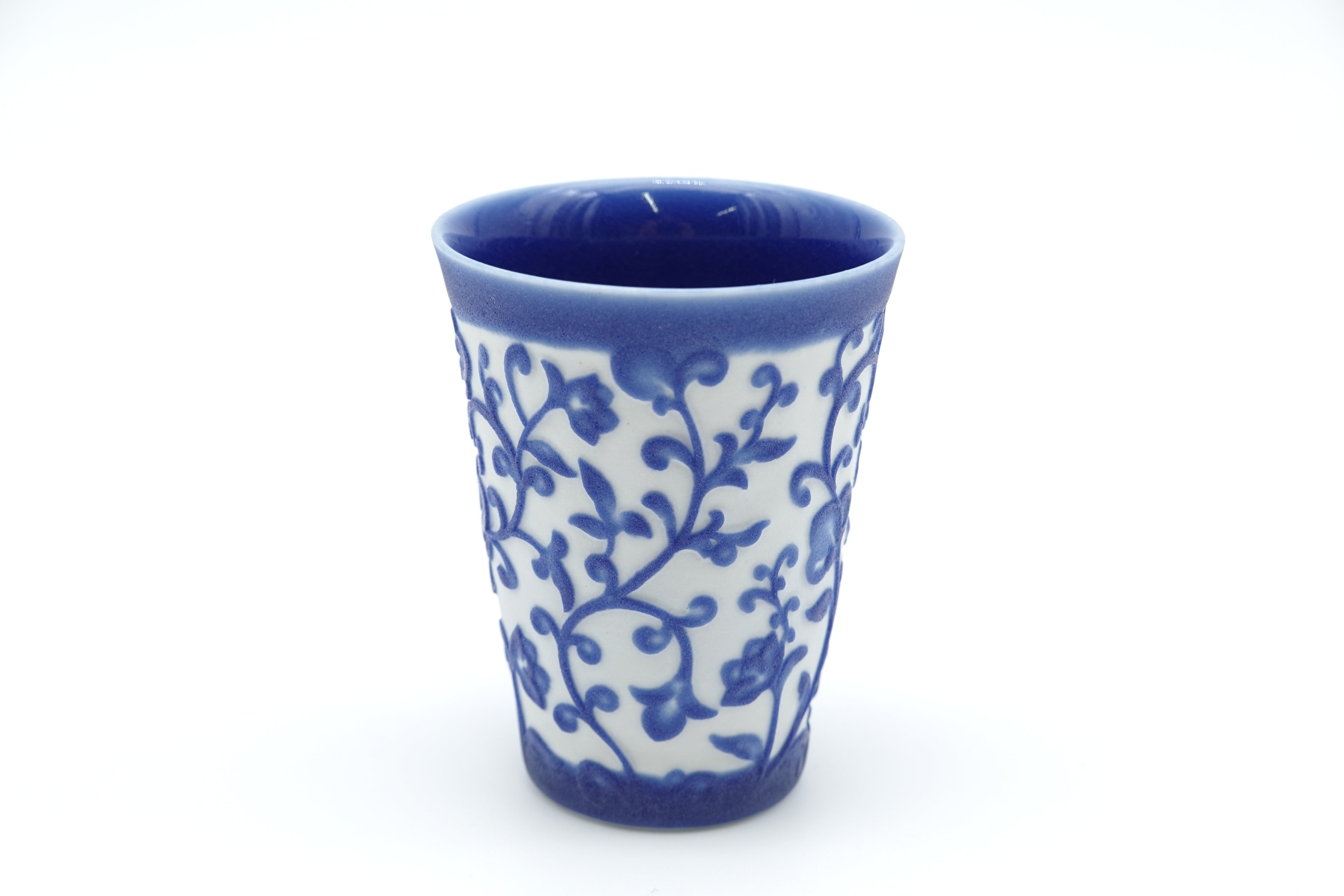 石橋 裕史　彩刻磁酒器