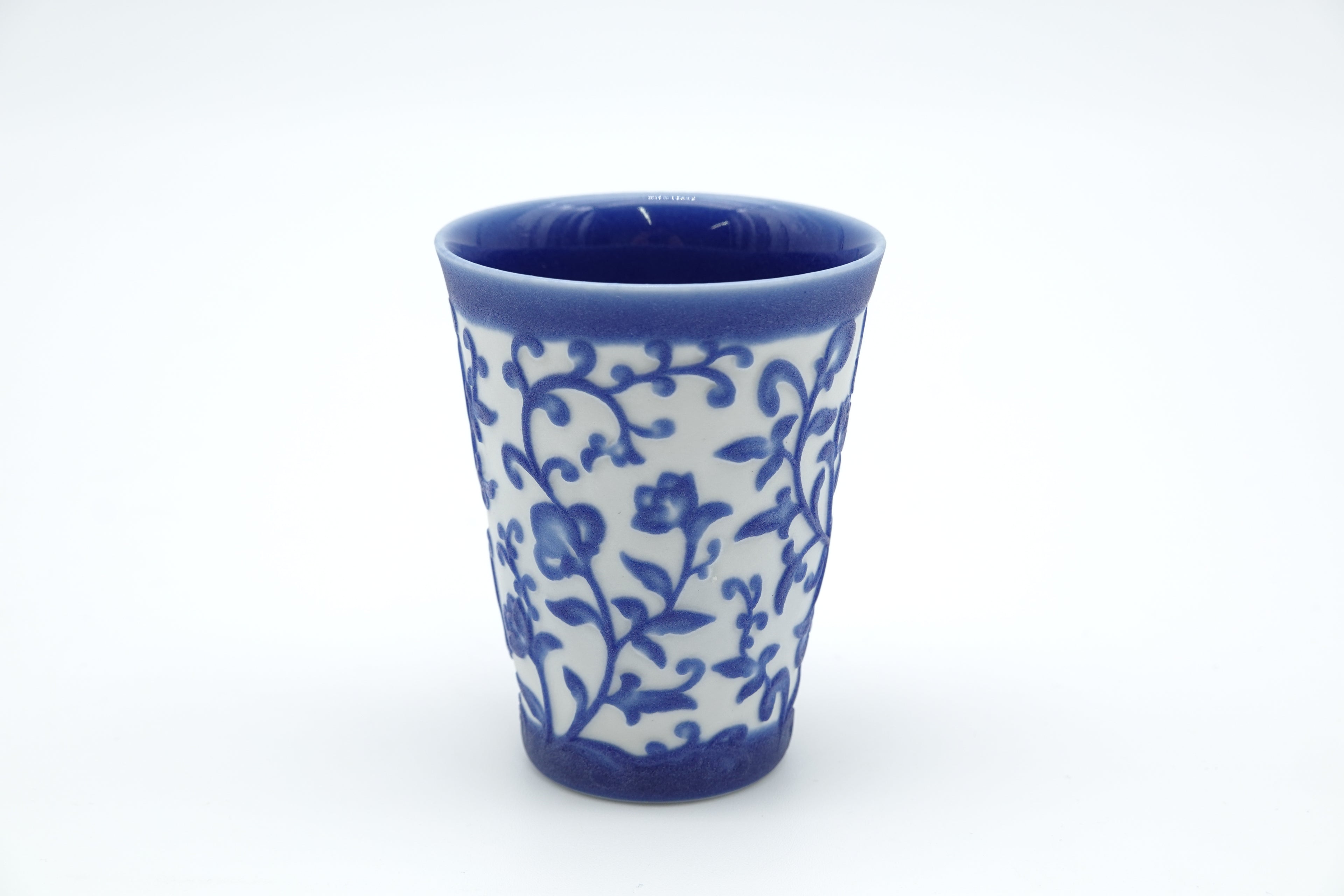 石橋 裕史　彩刻磁酒器