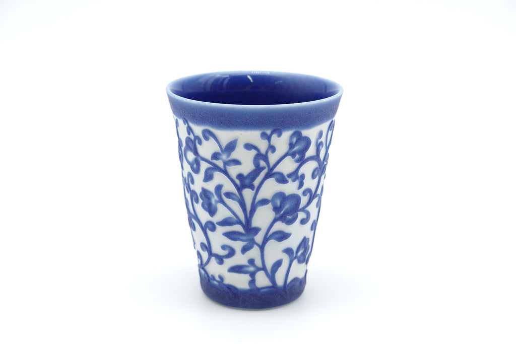 石橋 裕史　彩刻磁酒器