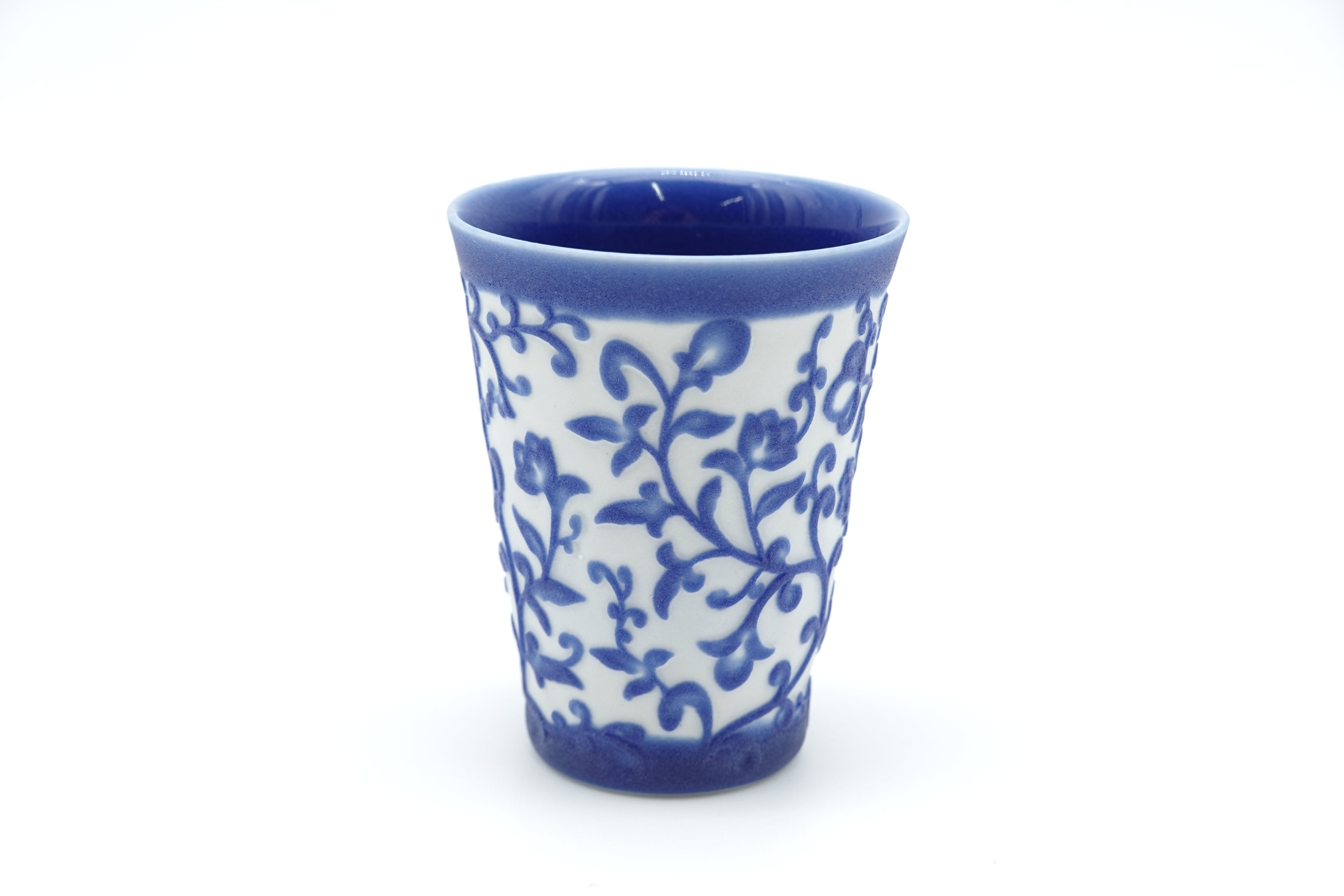 石橋 裕史　彩刻磁酒器