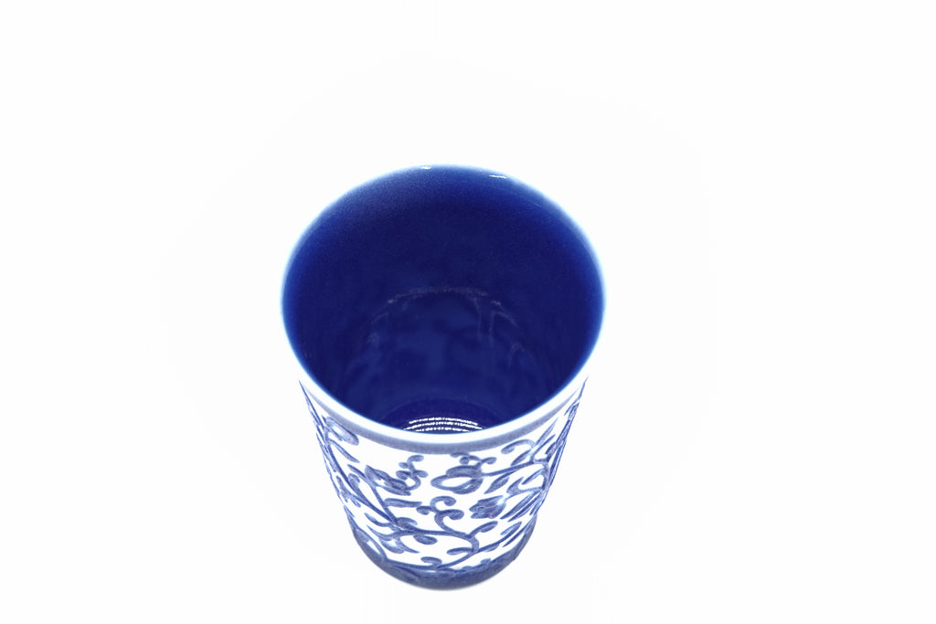石橋 裕史　彩刻磁酒器