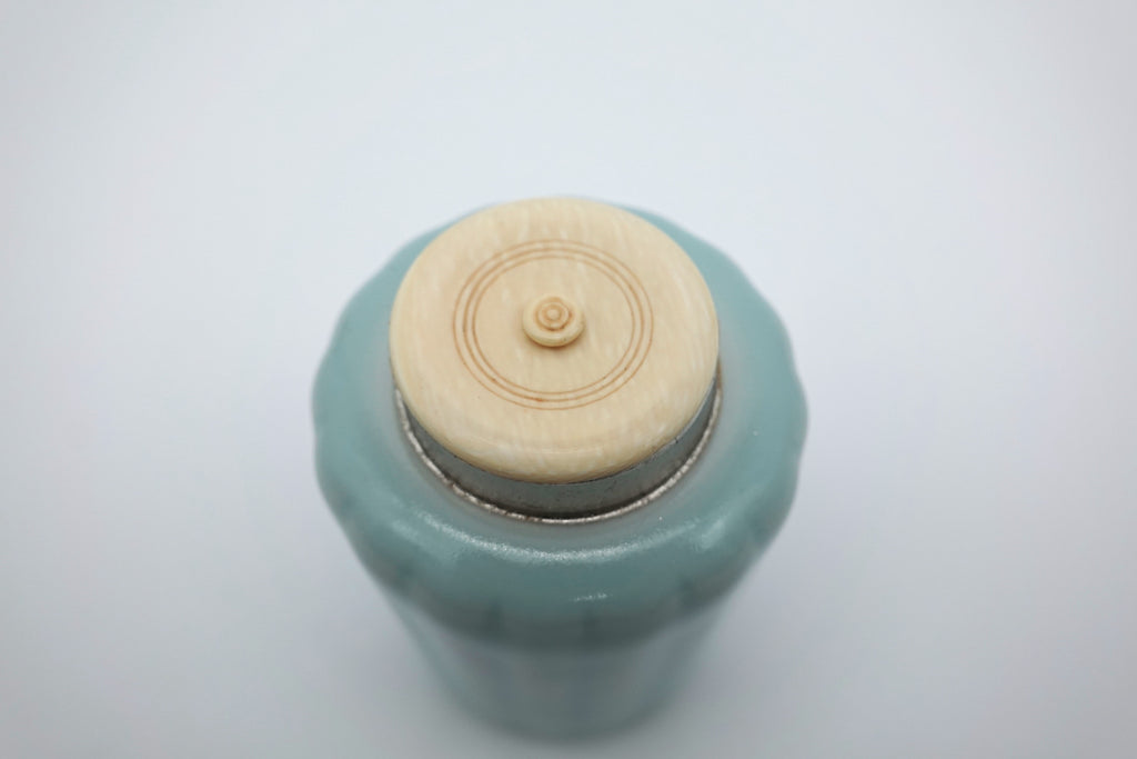 神農 巌　堆磁　茶入