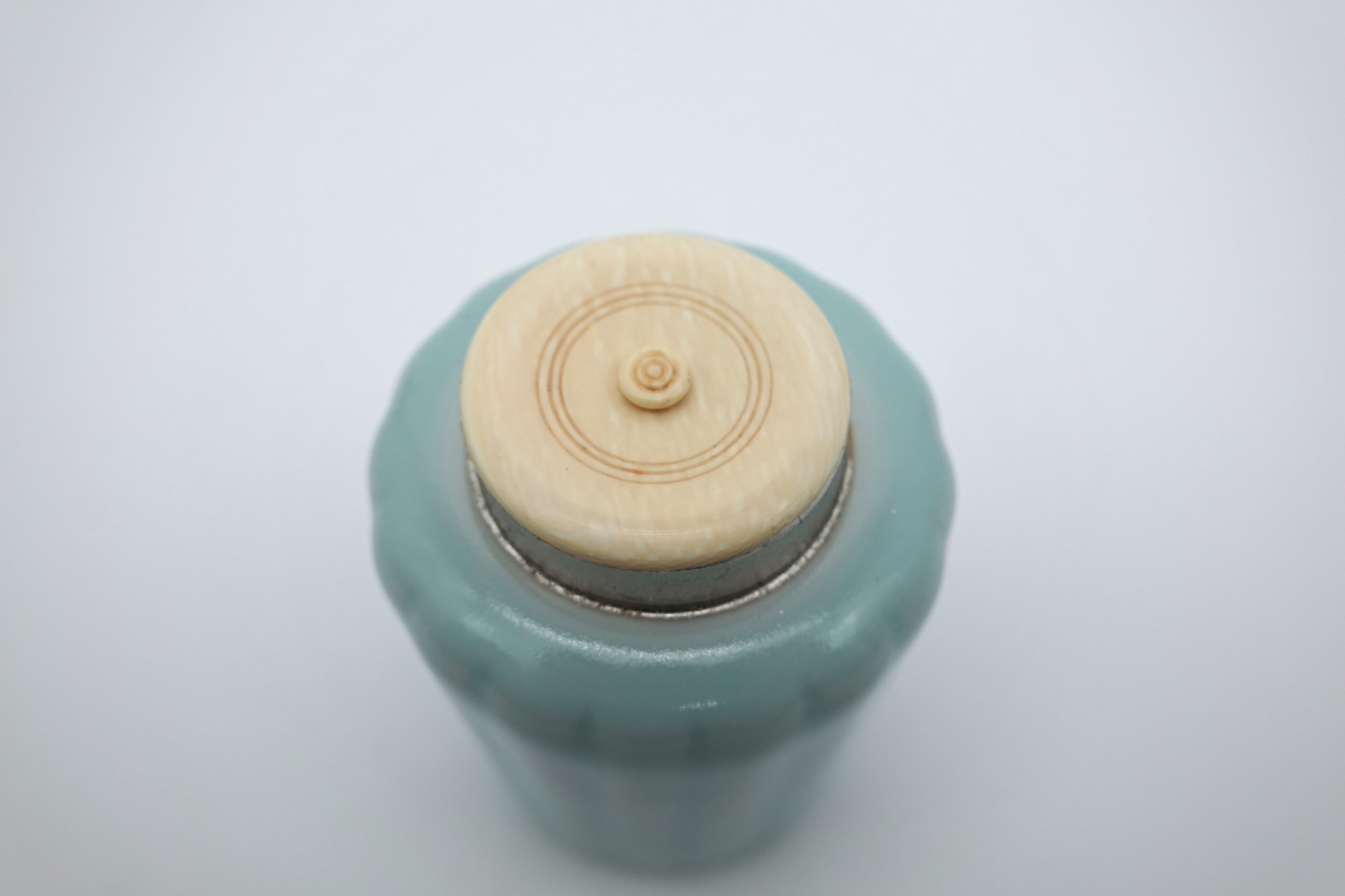 神農 巌　堆磁　茶入