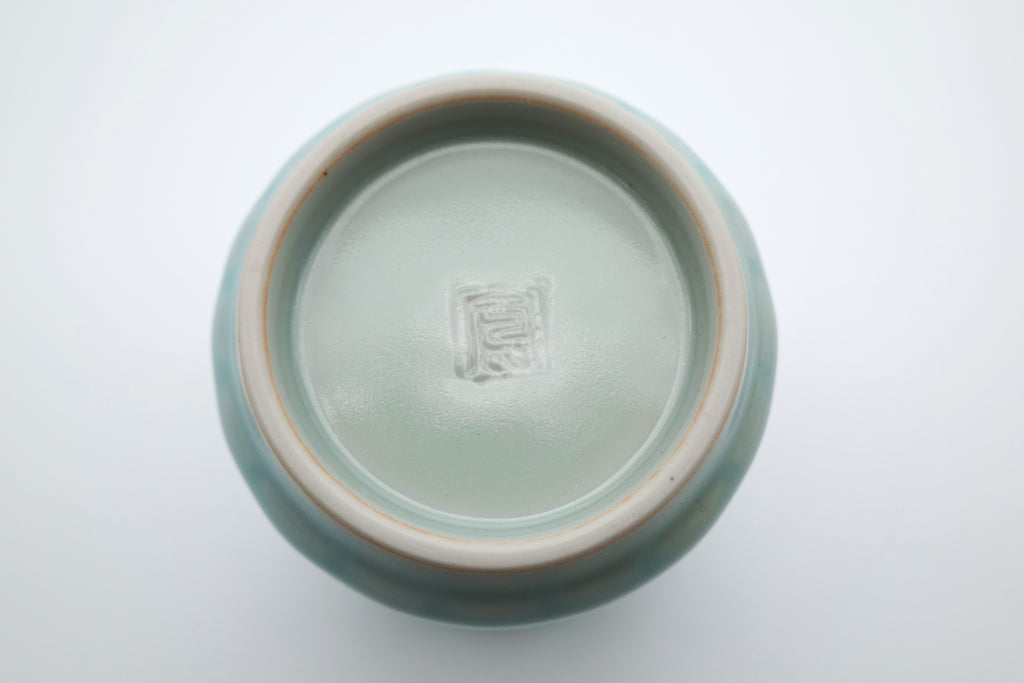 神農 巌　堆磁　茶入