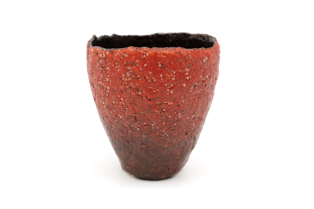西端 正　赤ぐい呑