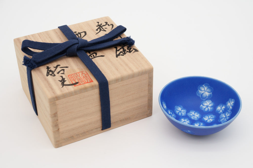 石橋 裕史　彩刻磁酒盃